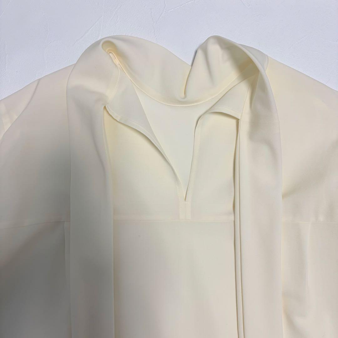 トップス UJOH Bow Tie Shirt Vanilla