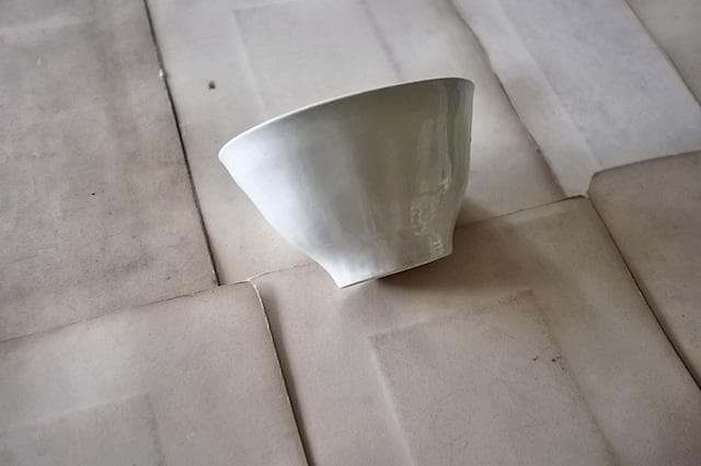 フランス 不思議の国のアリス的 カフェオレボウル 白 アンティーク