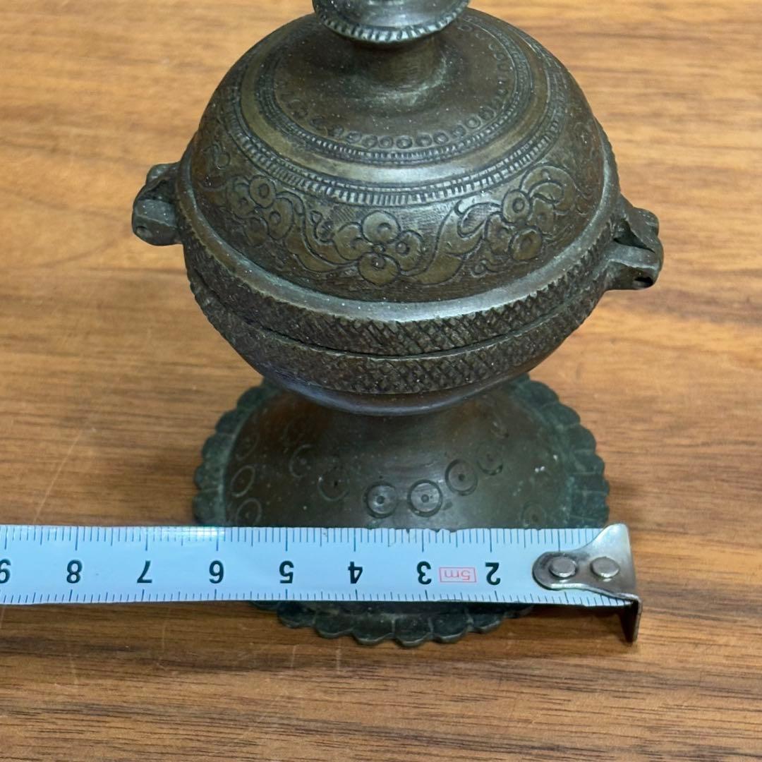 昔中国で購入した銅器の置物　仏具