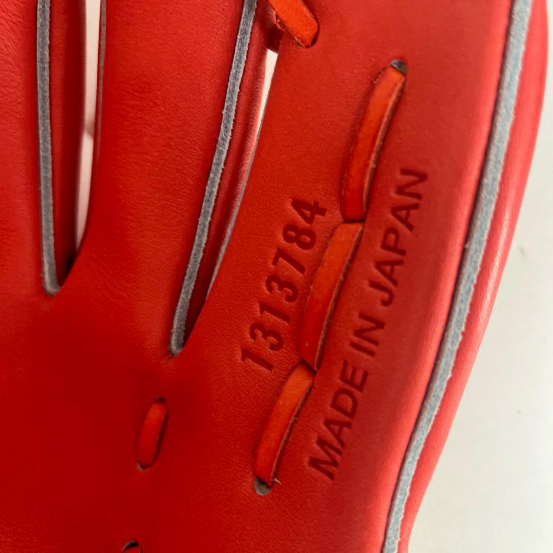 Under Armour アンダーアーマー硬式グローブ 赤オレンジ