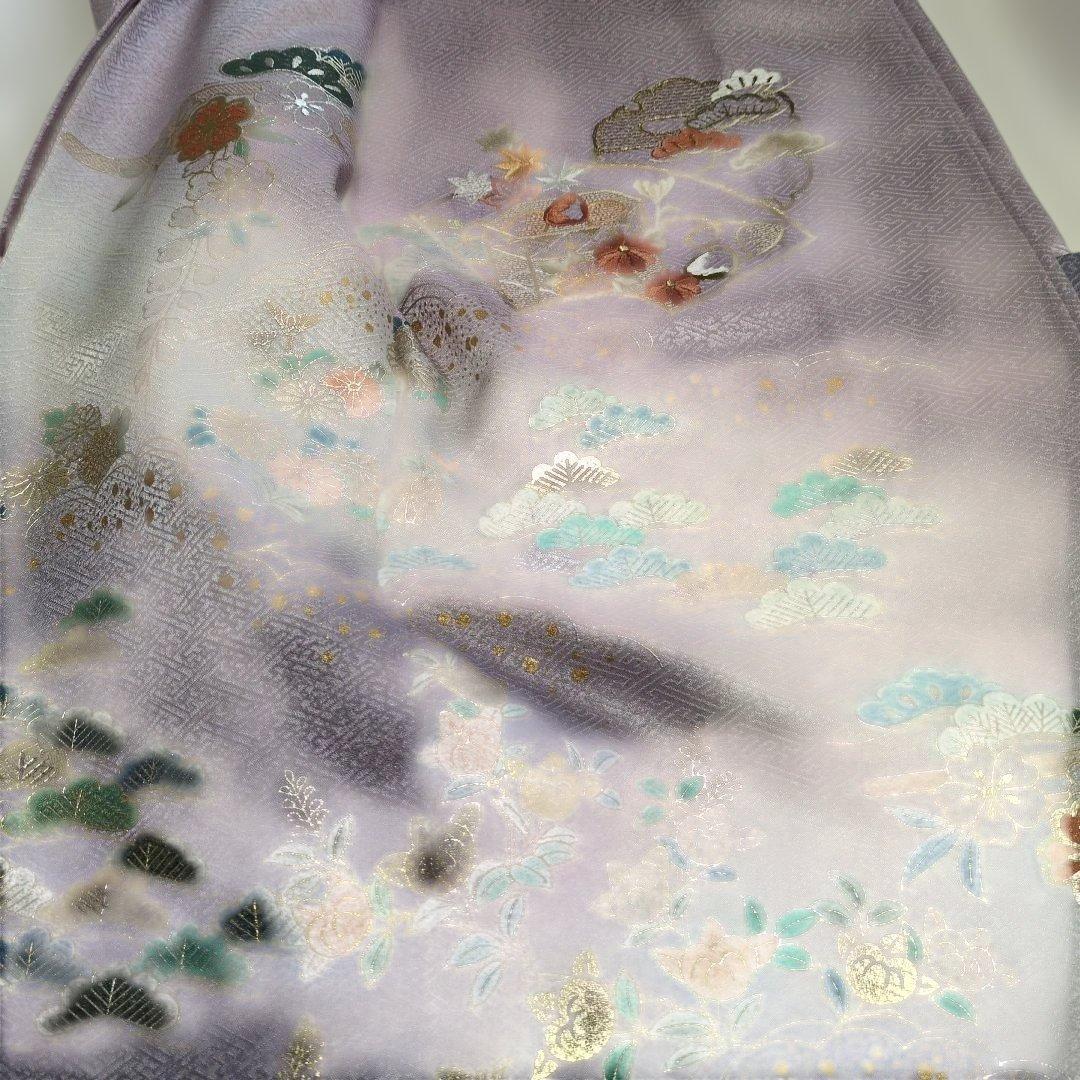 和装 着物 付け下げ 礼装 金彩 刺繍