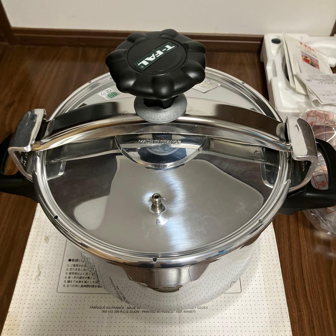 JUN【新品・未使用】T-FAL 圧力鍋 オーセンティック 6L