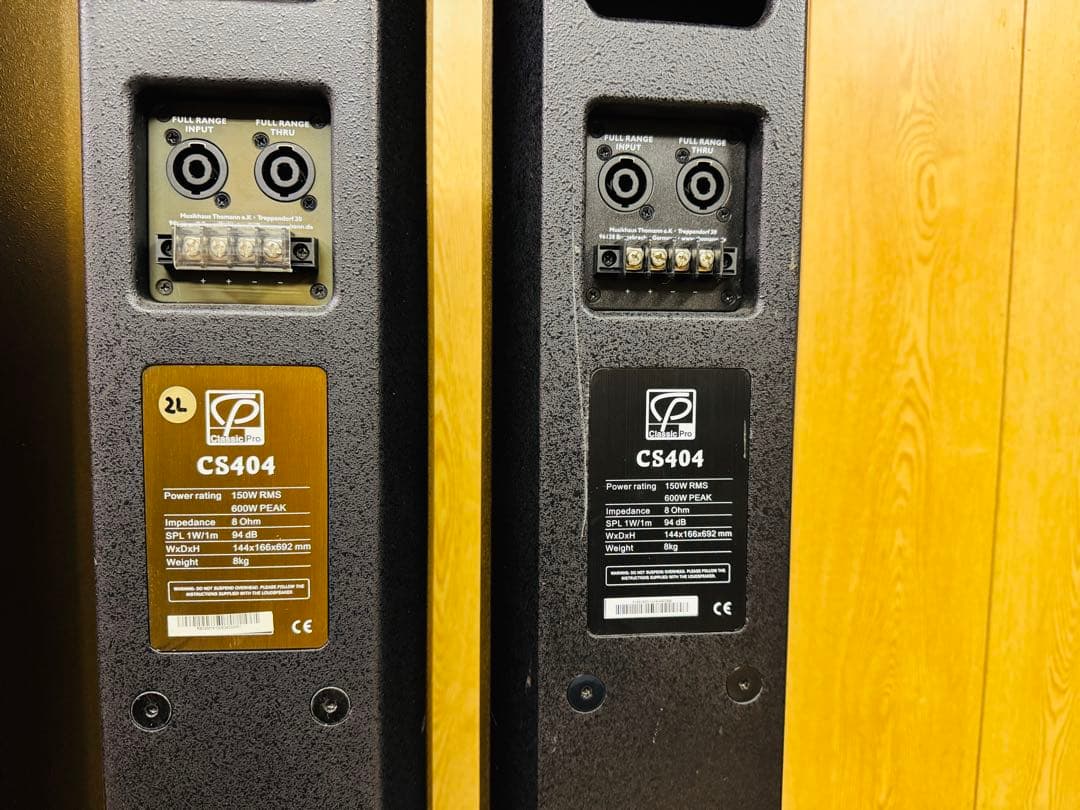 CLASSIC PRO PAスピーカー CS404 ペア クラシックプロ 4本