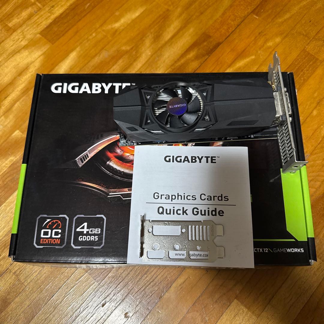 グラフィックボード・グラボ・ビデオカード GIGABYTE GTX 1050 Ti OC EDITION 4GB