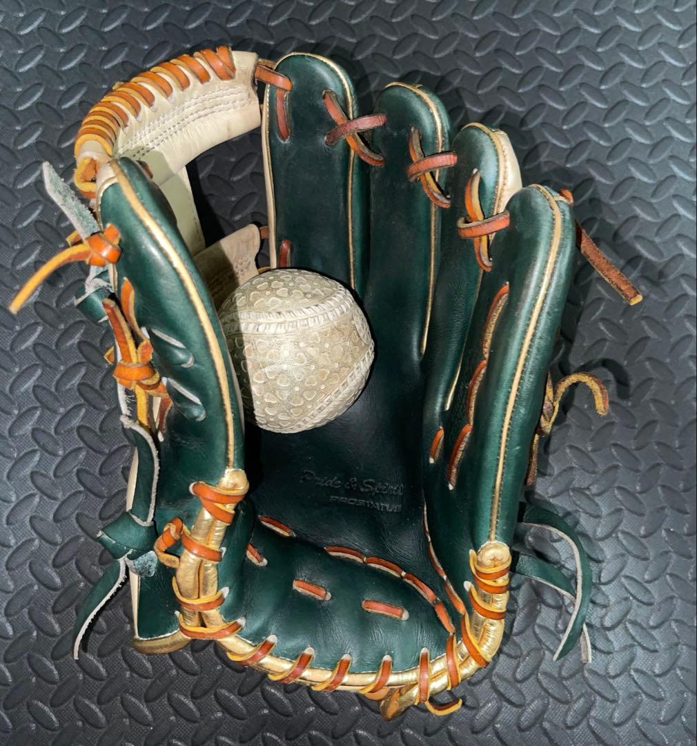 「即戦力」　ZETT 今宮モデル　限定モデル　グローブ　薬指リング付き