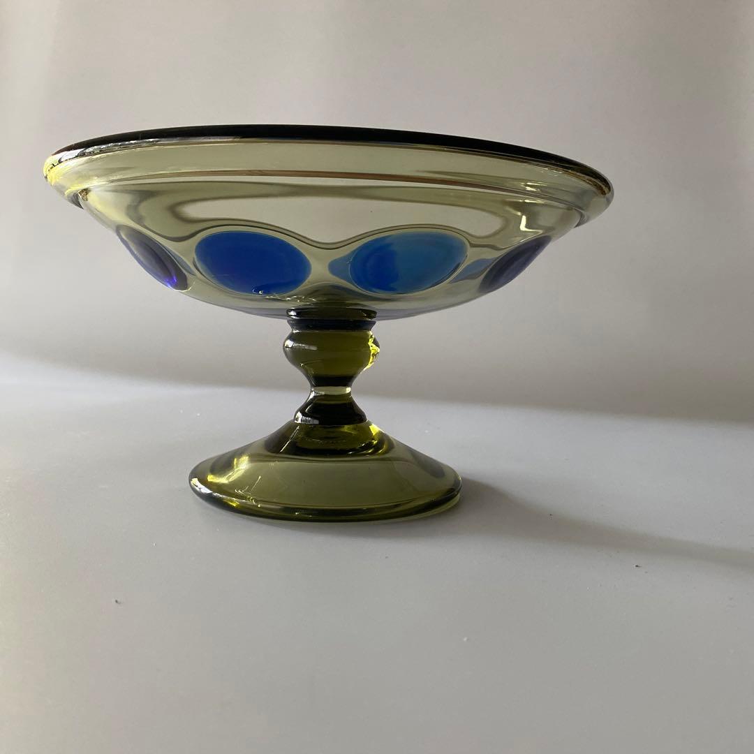 希少 舩木倭帆 ガラス 鉢 花器 ミュージアムピース ShizuhoFunaki