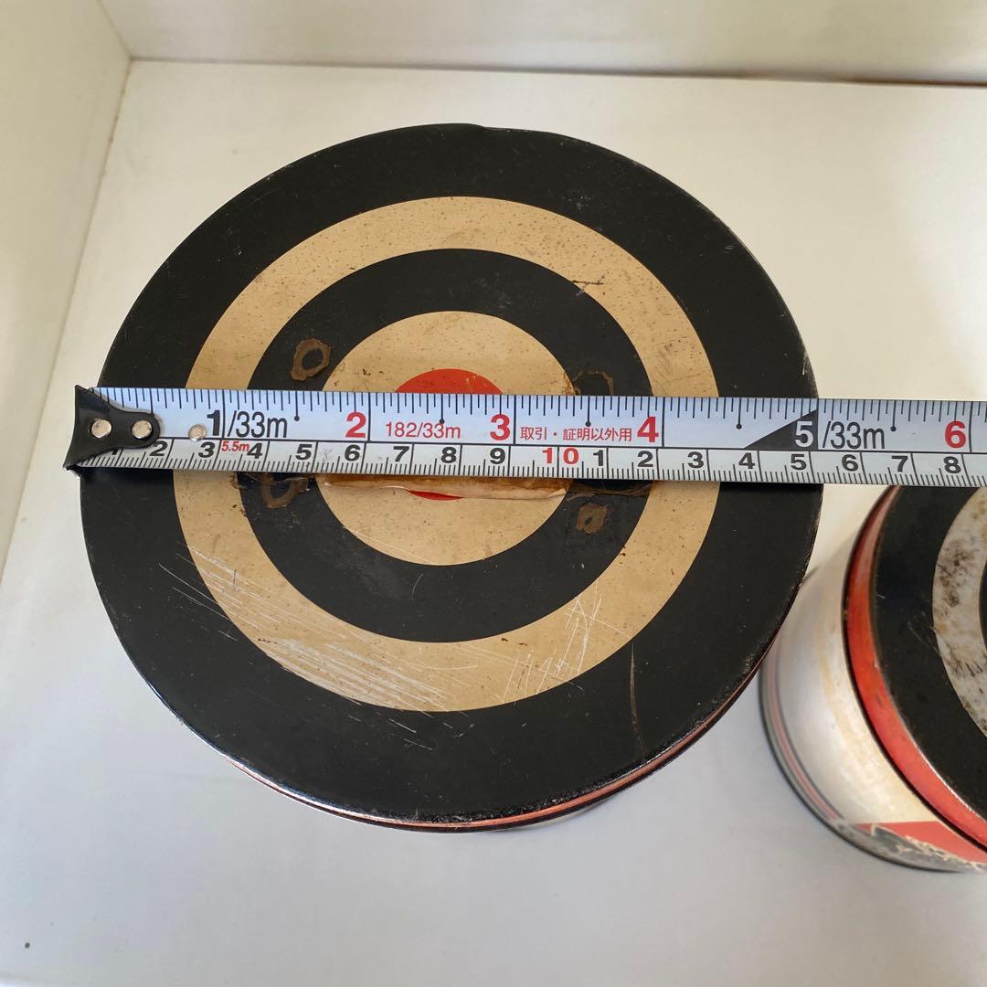 dart コーヒー空き缶 大小セット　昭和レトロ　ヴィンテージ