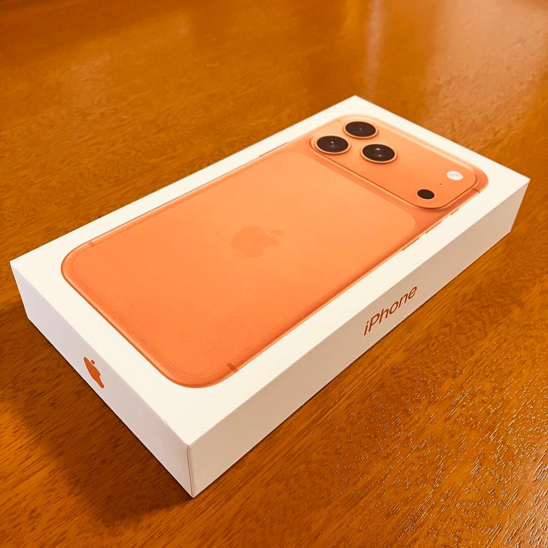 【香港版・新品未開封】iPhone17 Pro Max 256GB オレンジ