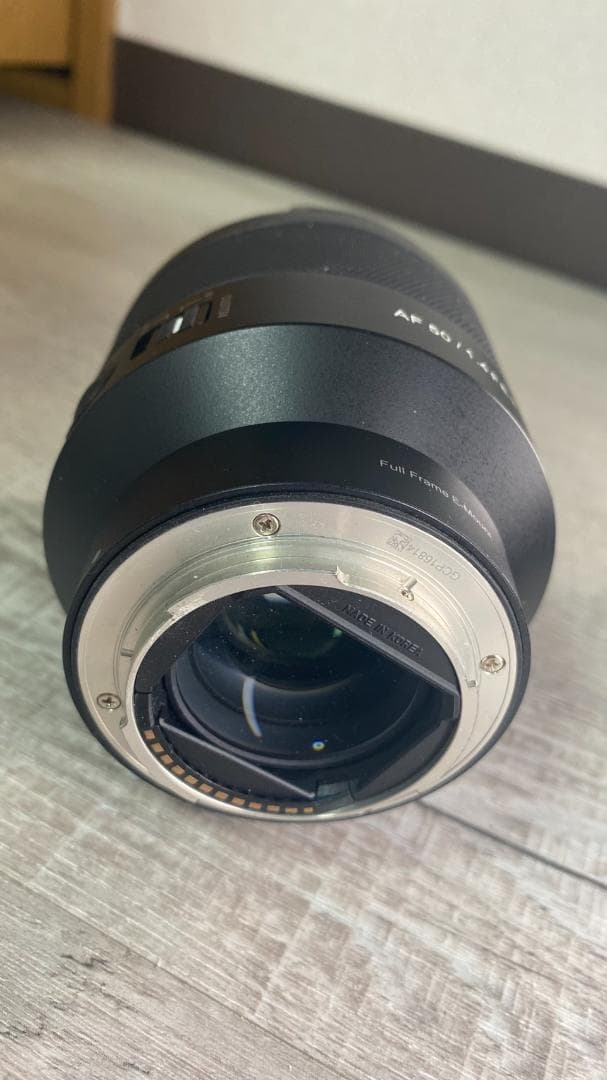中古 SAMYANG AF 50mm F1.4 FE II ソニーEマウント