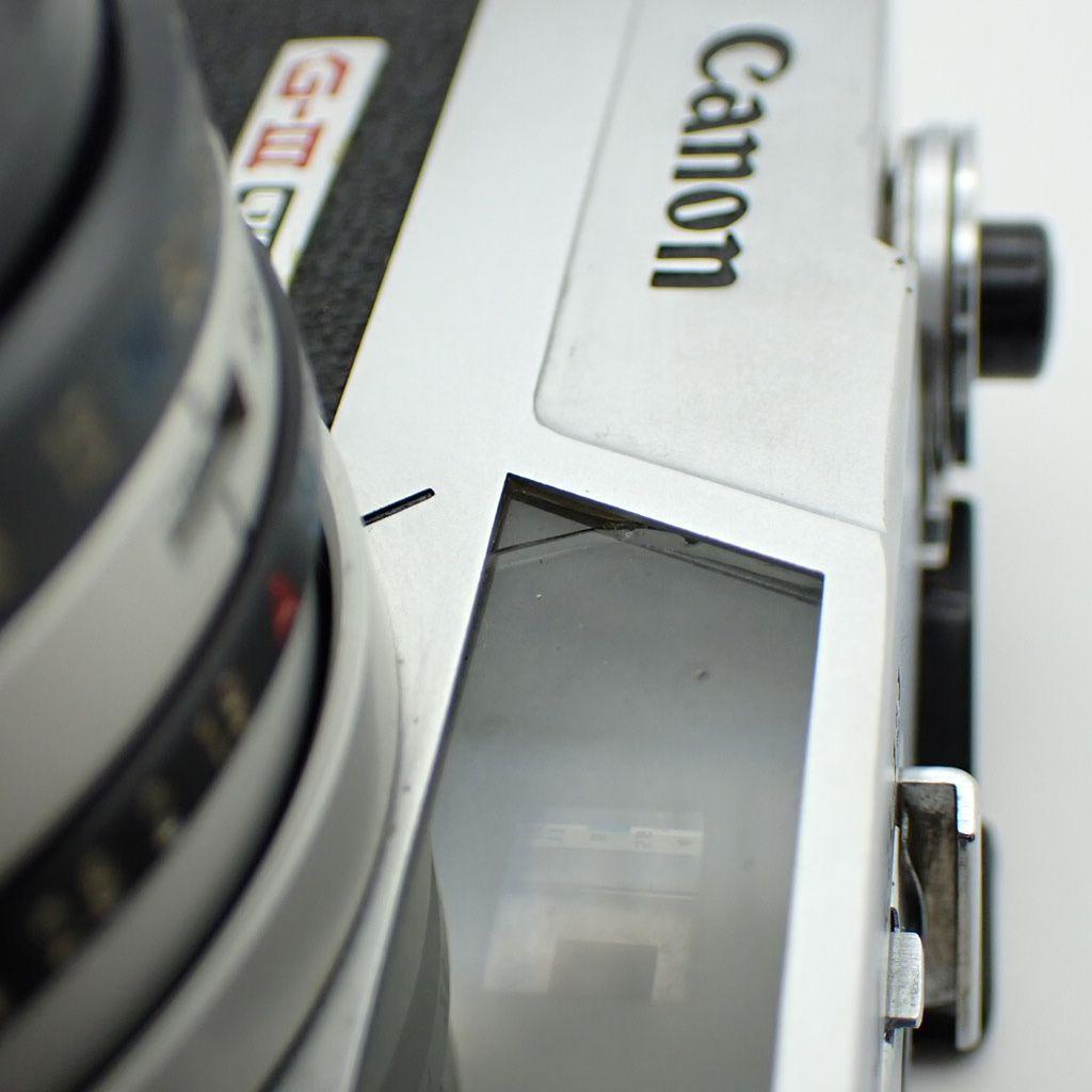 【動作確認済】CANON New Canonet QL19 G-Ⅲ電池&ケース付