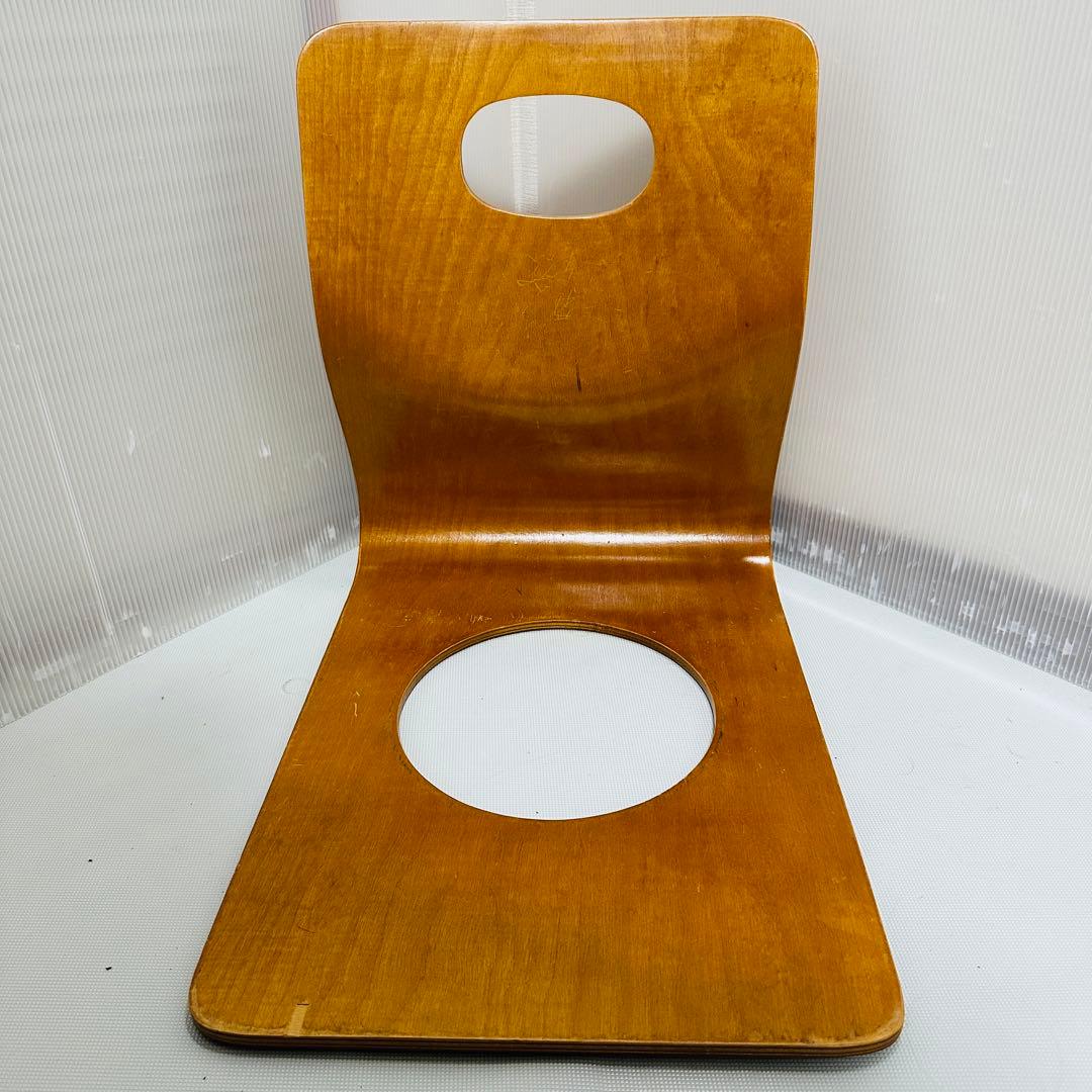 木製曲げ座椅子　和座椅子 旅館座椅子 6脚セット