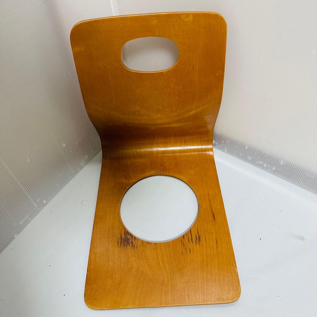 木製曲げ座椅子　和座椅子 旅館座椅子 6脚セット