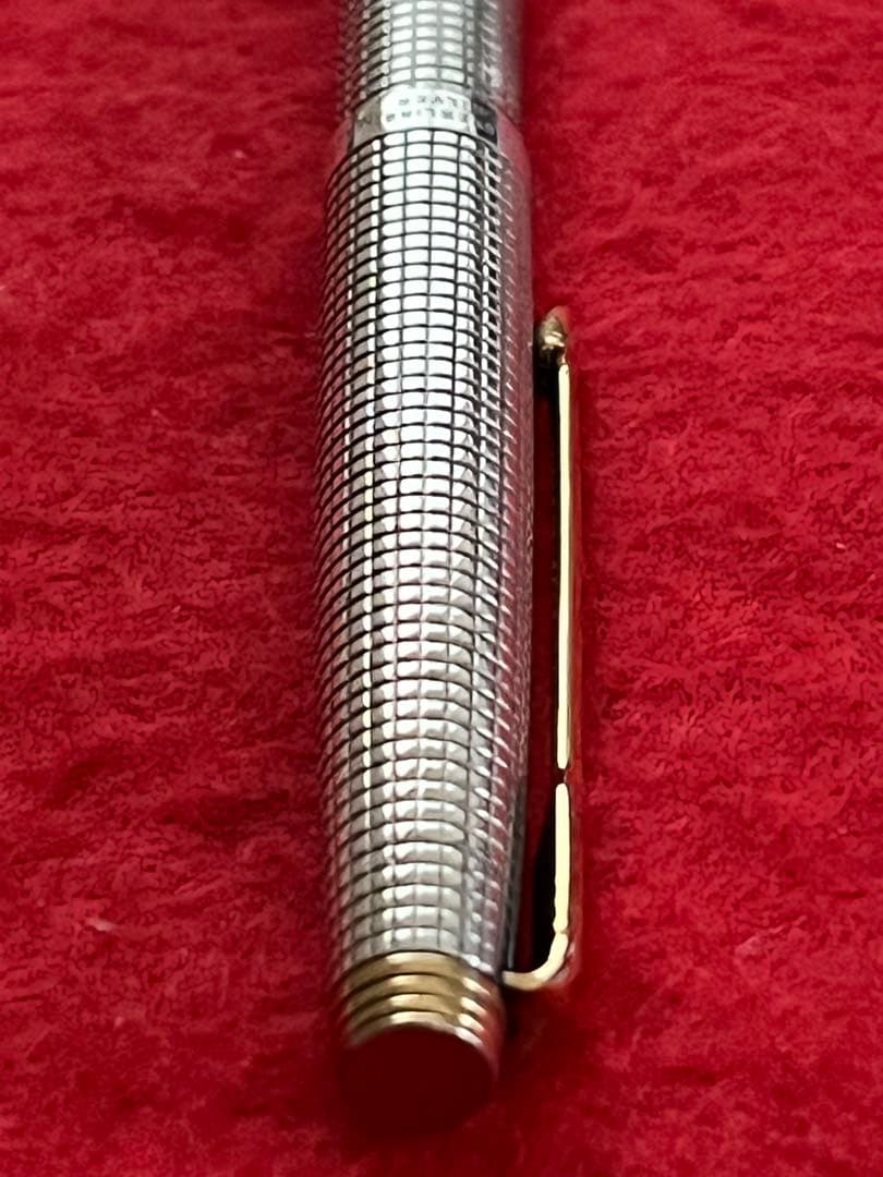 美品‼️パーカー75ボールペン シズレ スターリングシルバー ❗️リフィル新品‼️
