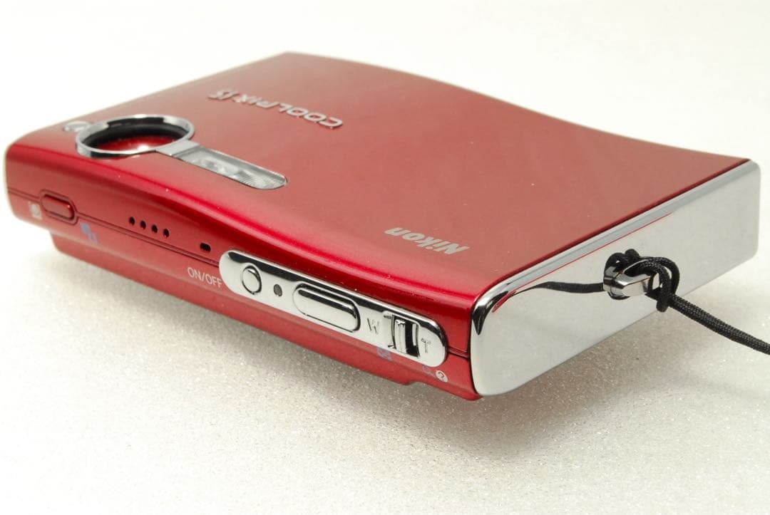 vintage 様_Nikon COOLPIX S5 ❤️スマホ転送 レッド ニコ