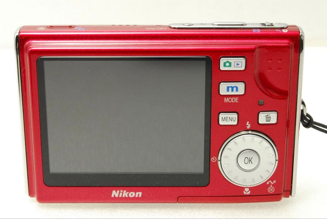 vintage 様_Nikon COOLPIX S5 ❤️スマホ転送 レッド ニコ