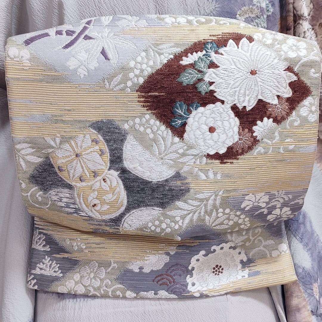 ❰6554❱ フルセット　訪問着　滝泰　十日町友禅　辻が花　絞り　辻ヶ花　袋帯