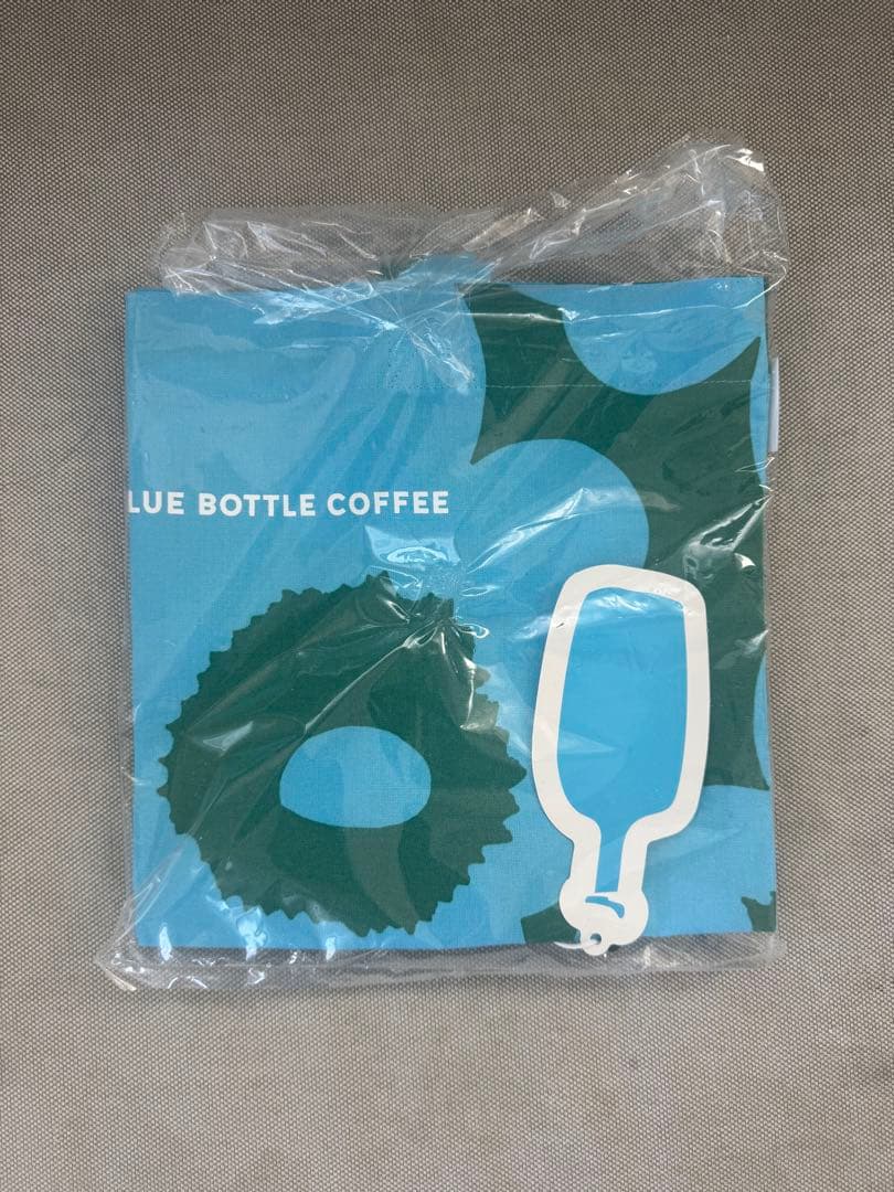 【junjunさん専用】新品　マリメッコ　ブルーボトル　トートバッグ