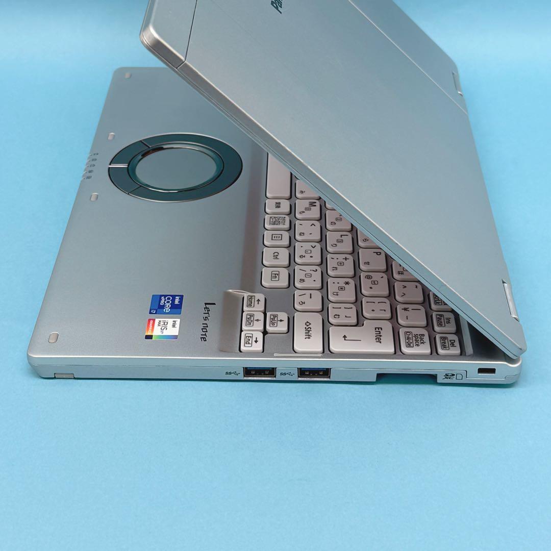 081準美品 i7 512GB レッツノートQV1 第11世代 office