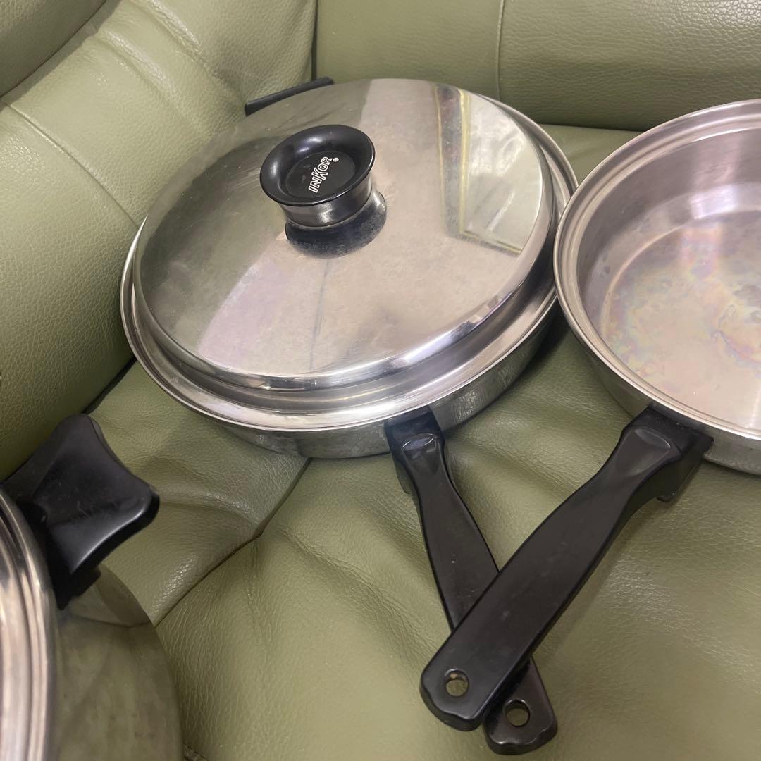 インコア　蒸し器　両手鍋　片手鍋