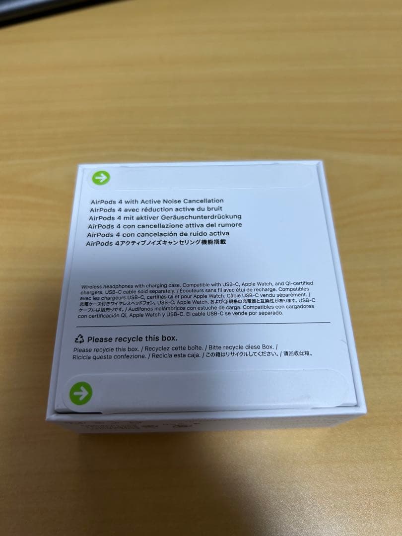 【新品未開封】AirPods 4 ANC搭載(ノイキャン搭載)