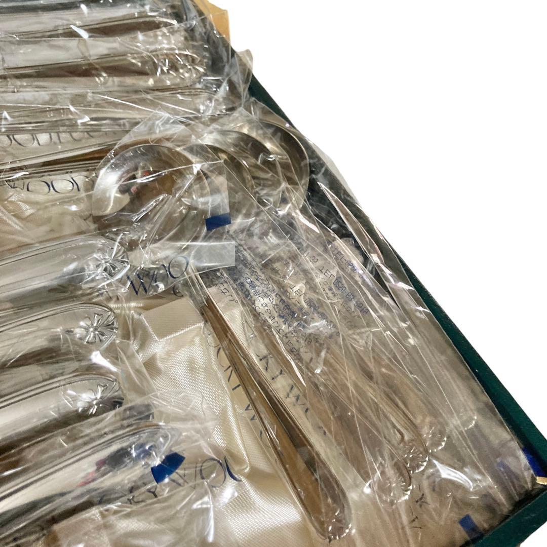 ラッキーウッド　18-10 マリエッタ　40本　カトラリー　フルセット