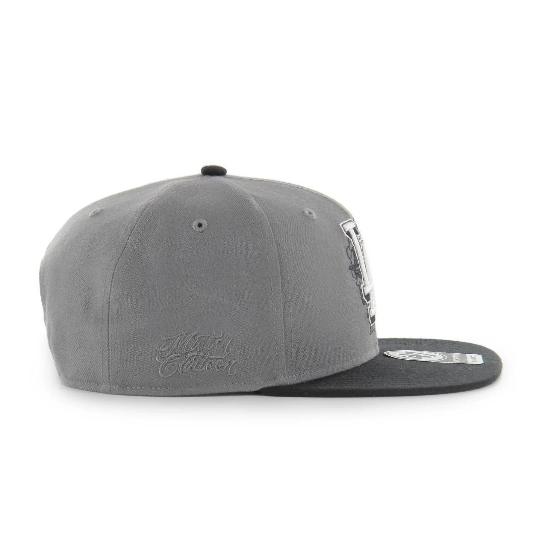 MISTER CARTOON DODGERS 47 GRAFFITI CAP 灰