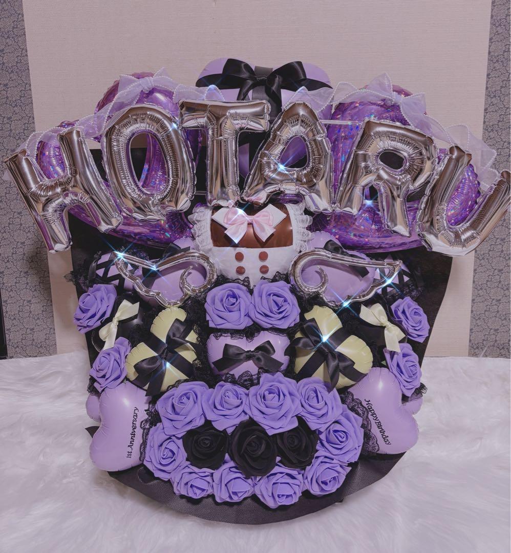 生誕祭　推し活　バルーンギフト　バルーンアレンジ フラスタ　卓フラ　ライブ　祝