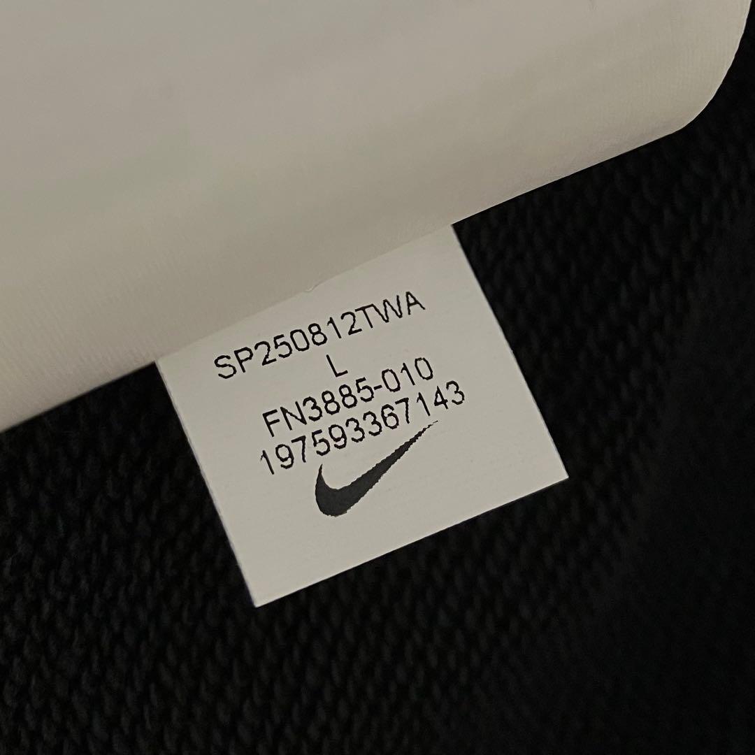 【新品】NIKE ナイキ 上下 ジップパーカー セットアップ / ブラック L