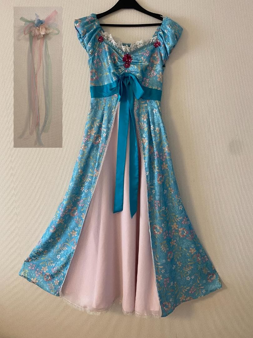 シークレットハニー ディズニー 魔法にかけられて ジゼル カーテン ドレス