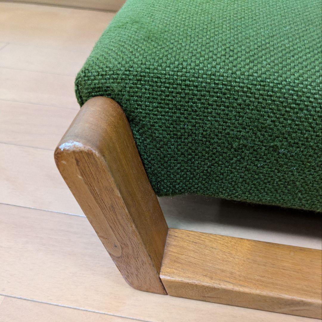 キト ザガク zagaku 座椅子正座胡座 コンパクト グリーン緑ウォールナット