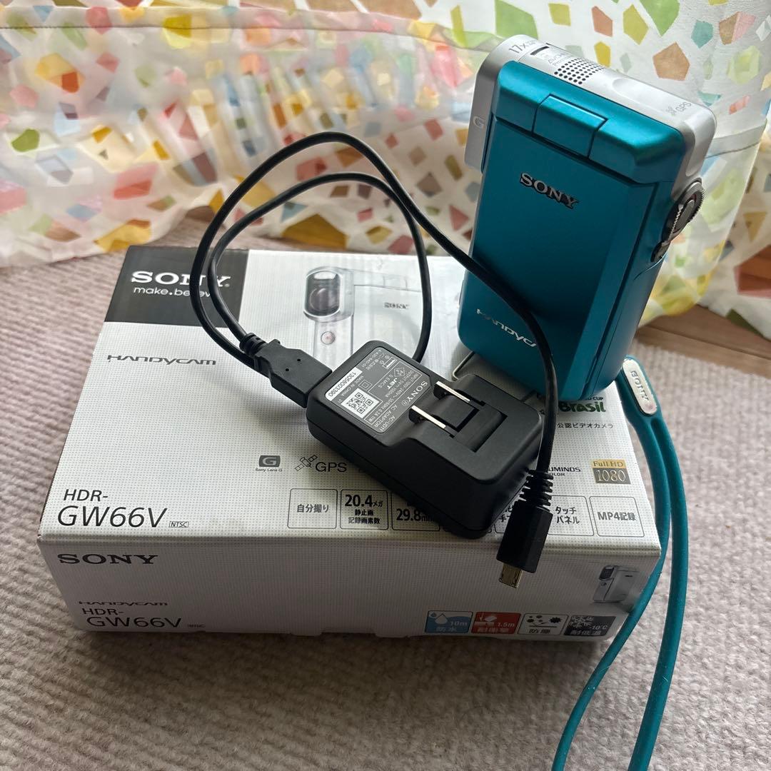 SONY HDR-GW66V 防水ビデオカメラ