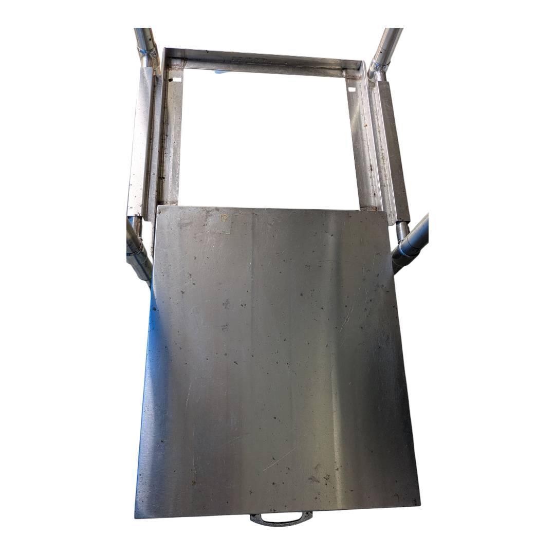 ステンレス製作業台（3升ガマ対応）