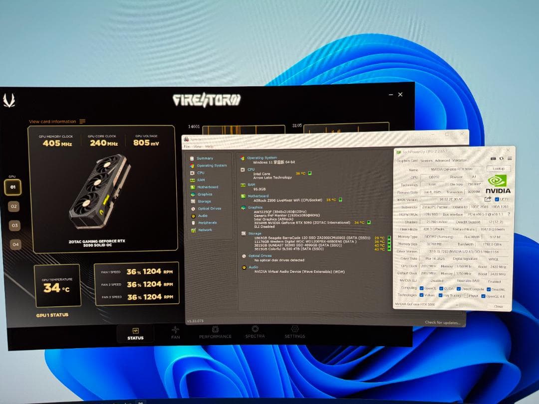 「レシートあり」ZOTAC GeForce RTX 5090 SOLID OC