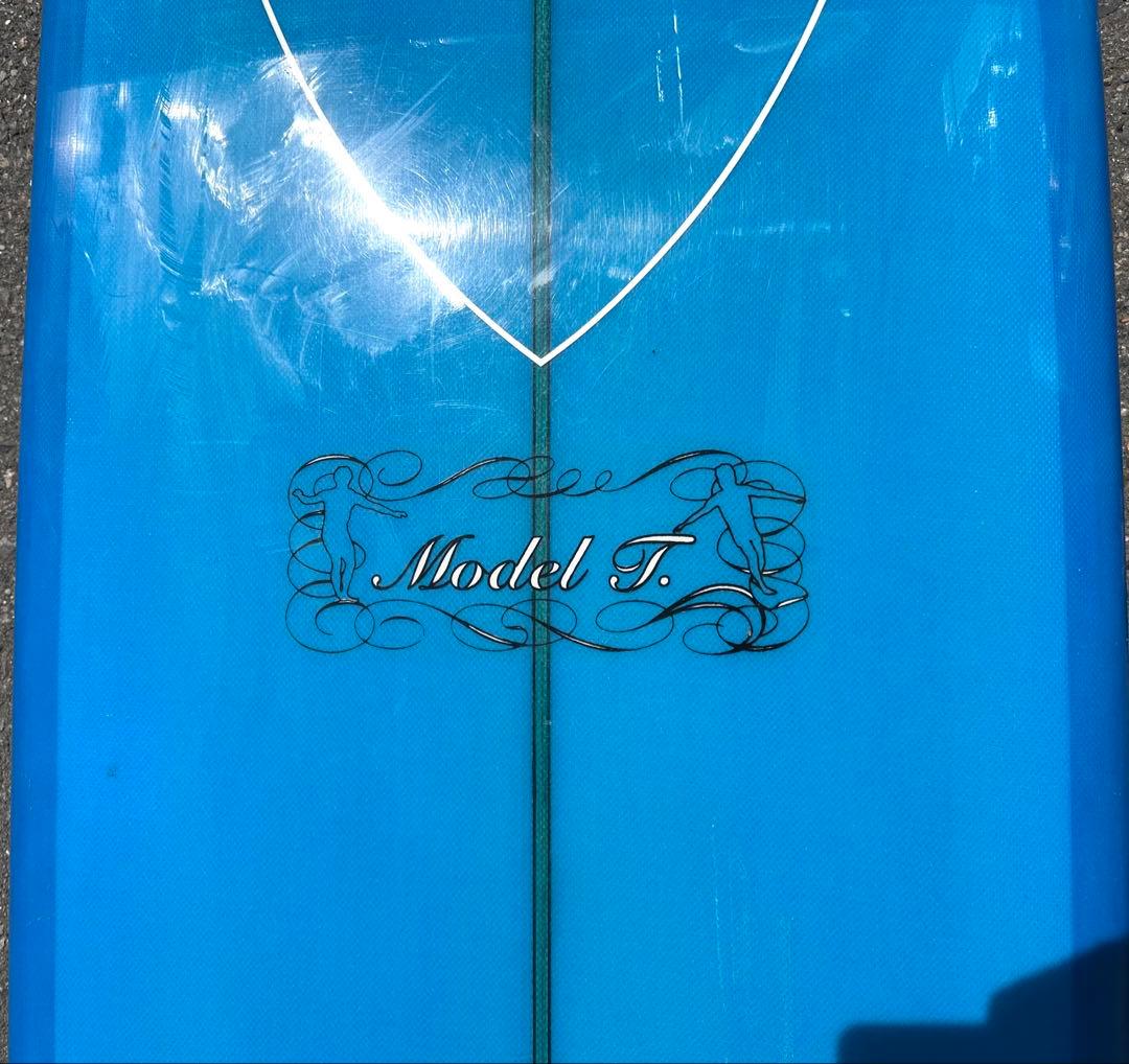 青 ロングボード シングルフィン　最終値引き