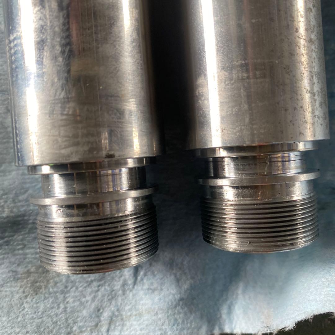 SR400フォークジョイント15cm エアバルブ無し