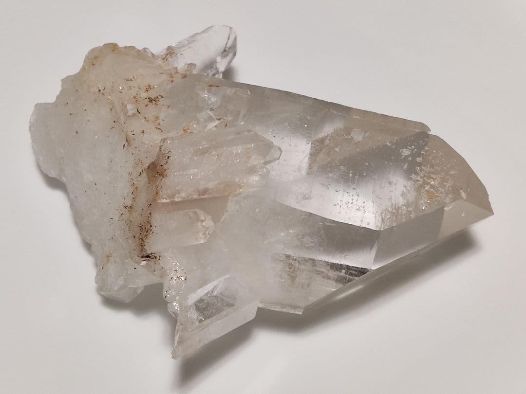 パワーストーン　天然石　原石　クリスタル　水晶　レインボー　410g　No.56