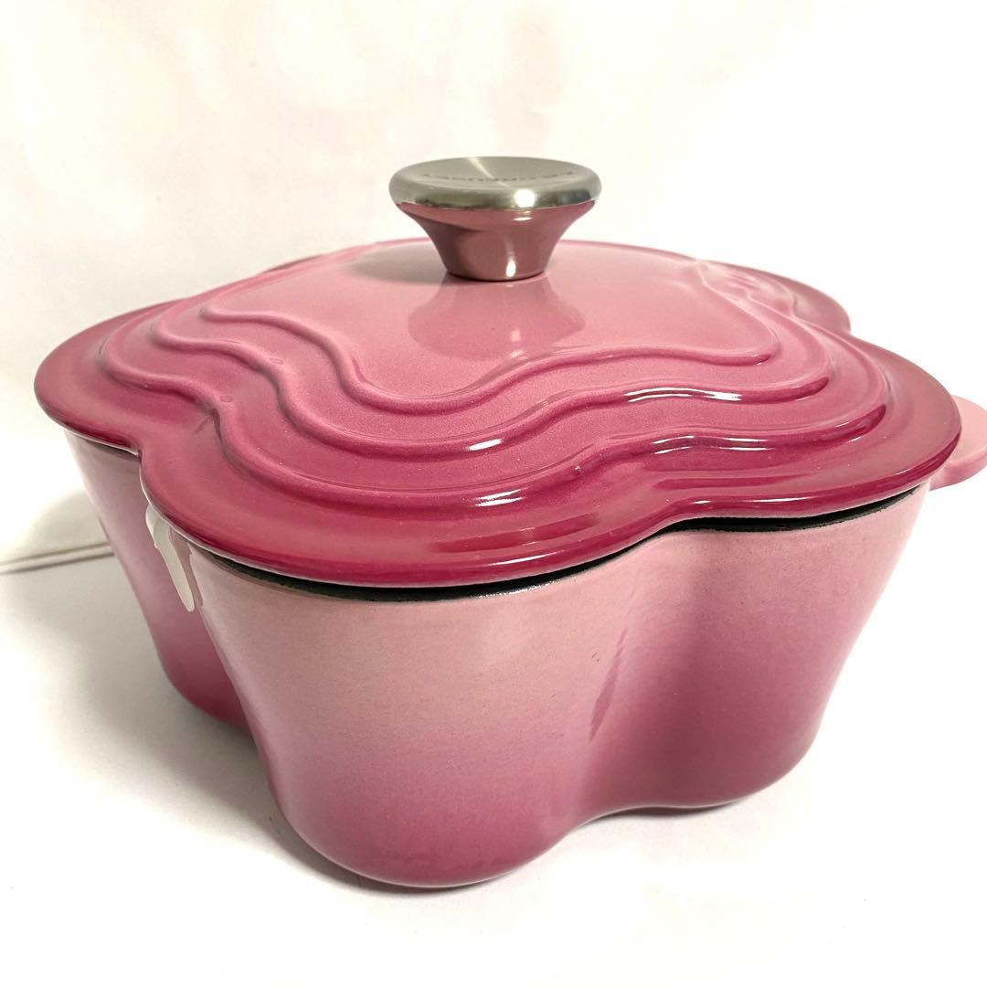 LE CREUSET ルクルーゼ ココットフルール ベリー 両手鍋 20cm