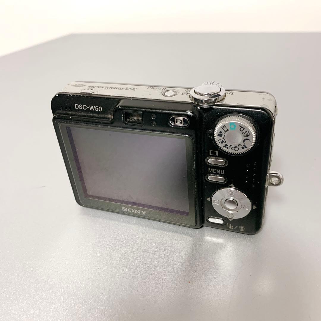 【動作品】SONY ソニー デジカメ cyber shot DSC-W50