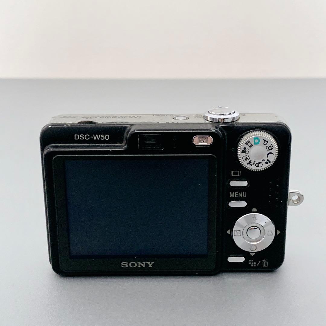 【動作品】SONY ソニー デジカメ cyber shot DSC-W50
