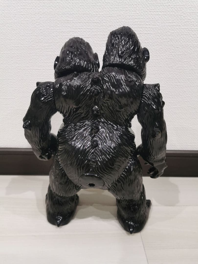 ソフビ Sofubi HxS キングゴリラ獣 黒 30CM