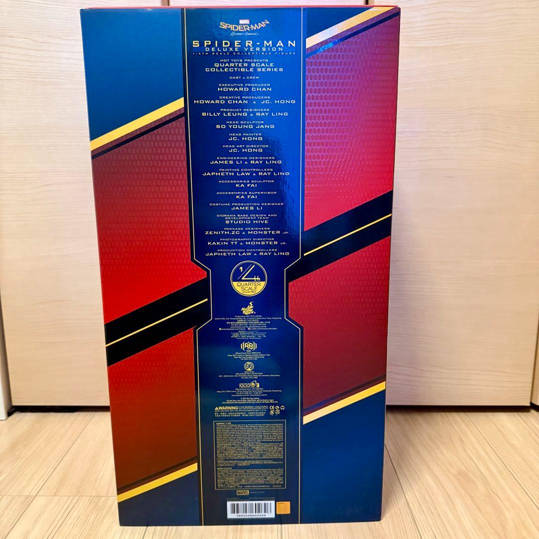 ホットトイズ　スパイダーマン　デラックス版　クオータースケール　1/4
