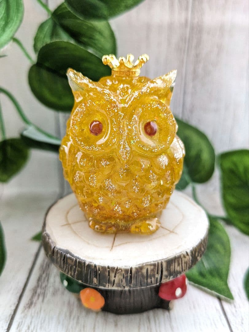 【やま】ブルークラック水晶の恐竜ちゃん形オルゴナイト☆他１５点