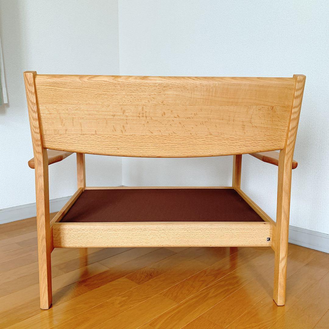 飛騨産業 HIDA キツツキ WK11AR OU PTBR 1人掛けソファ