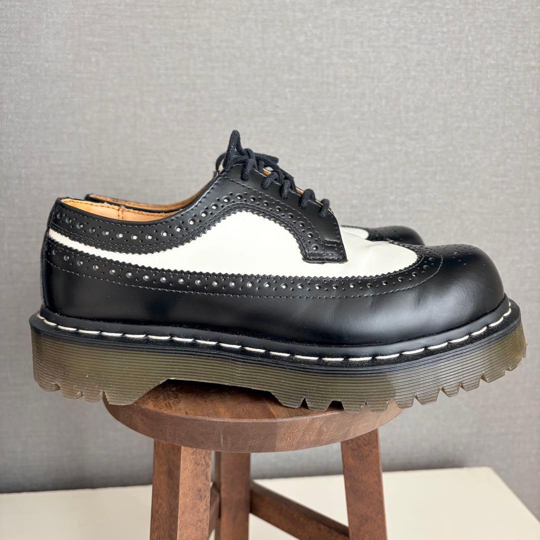 未使用級✨ドクターマーチン BEX ブローグ バイカラー 保存袋25cm