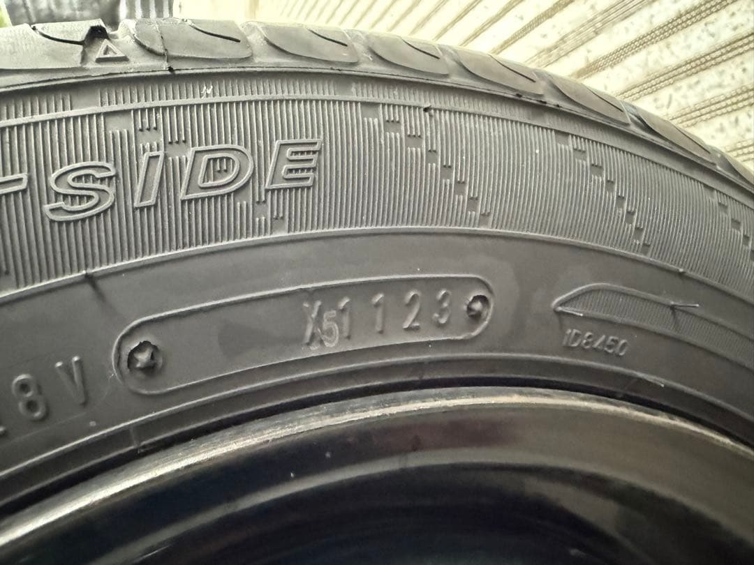 ケムンダンロップサマー155／65R14 75Sスチールホイールセット