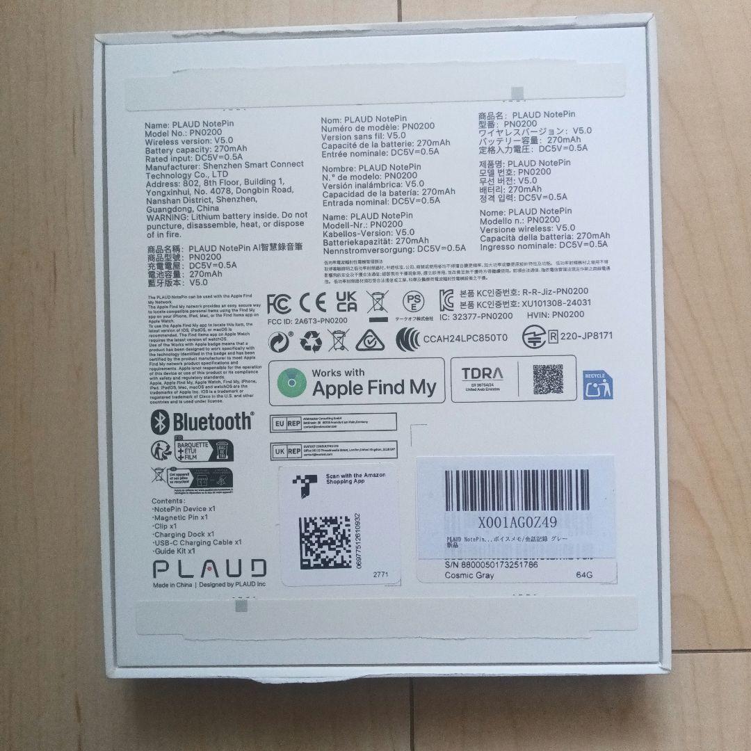 その他 Plaud Note Pin