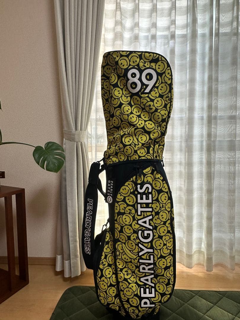 最終お値下げPEARLY GATES ゴルフバッグ 89 スマイリーフェイス