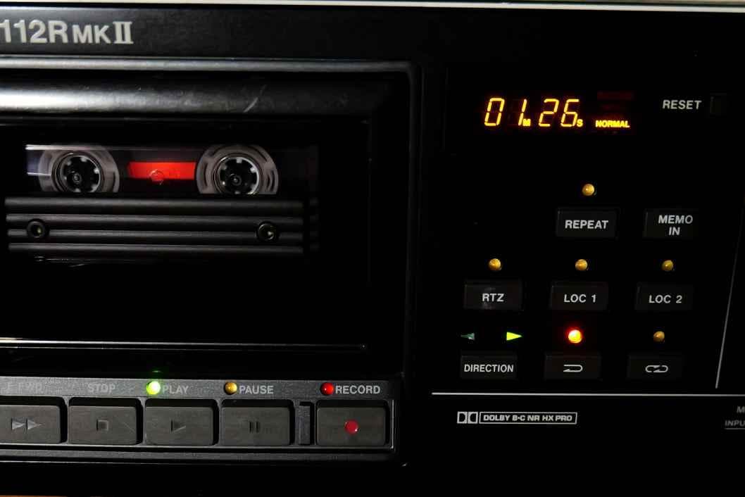 ギア＆ベルト交換済！TASCAM 112RMKII タスカム カセットデッキ