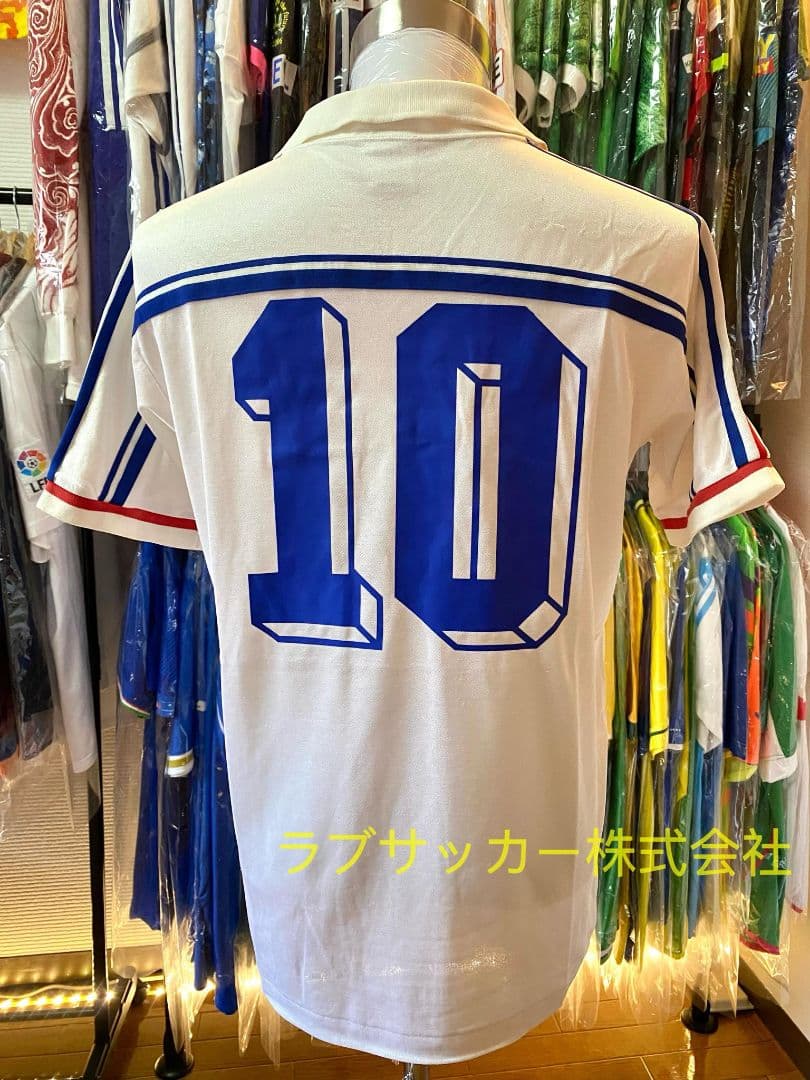 1986 フランス代表 ユニフォーム #10 PLATINI