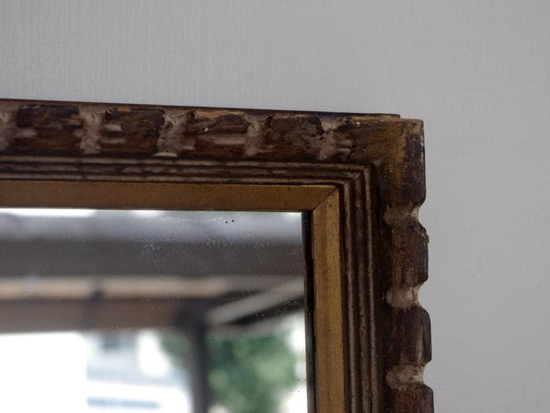 アンティークフレームの壁掛け鏡 中型ミラー 装飾 美容室 英国 フランス M01